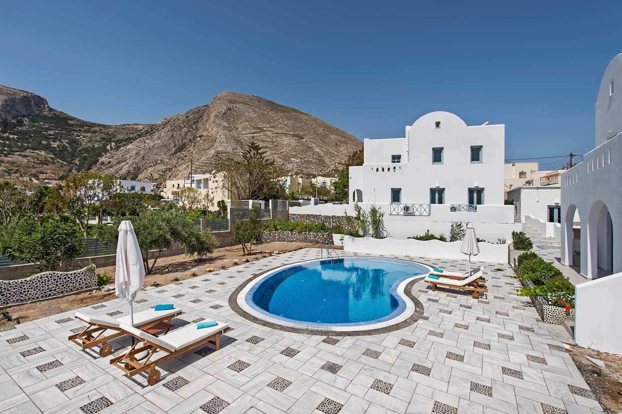 Felicity Villas Santorini Luxury House Kamári المظهر الخارجي الصورة