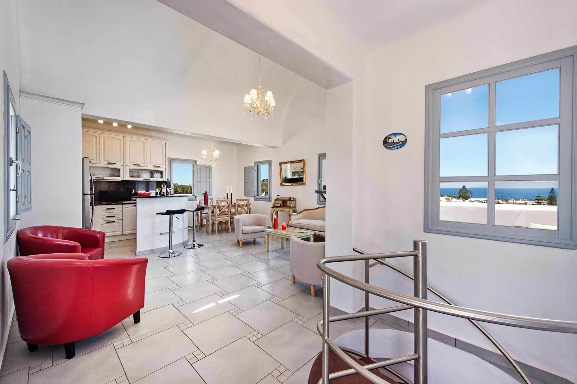 Felicity Villas Santorini Luxury House Kamári المظهر الخارجي الصورة