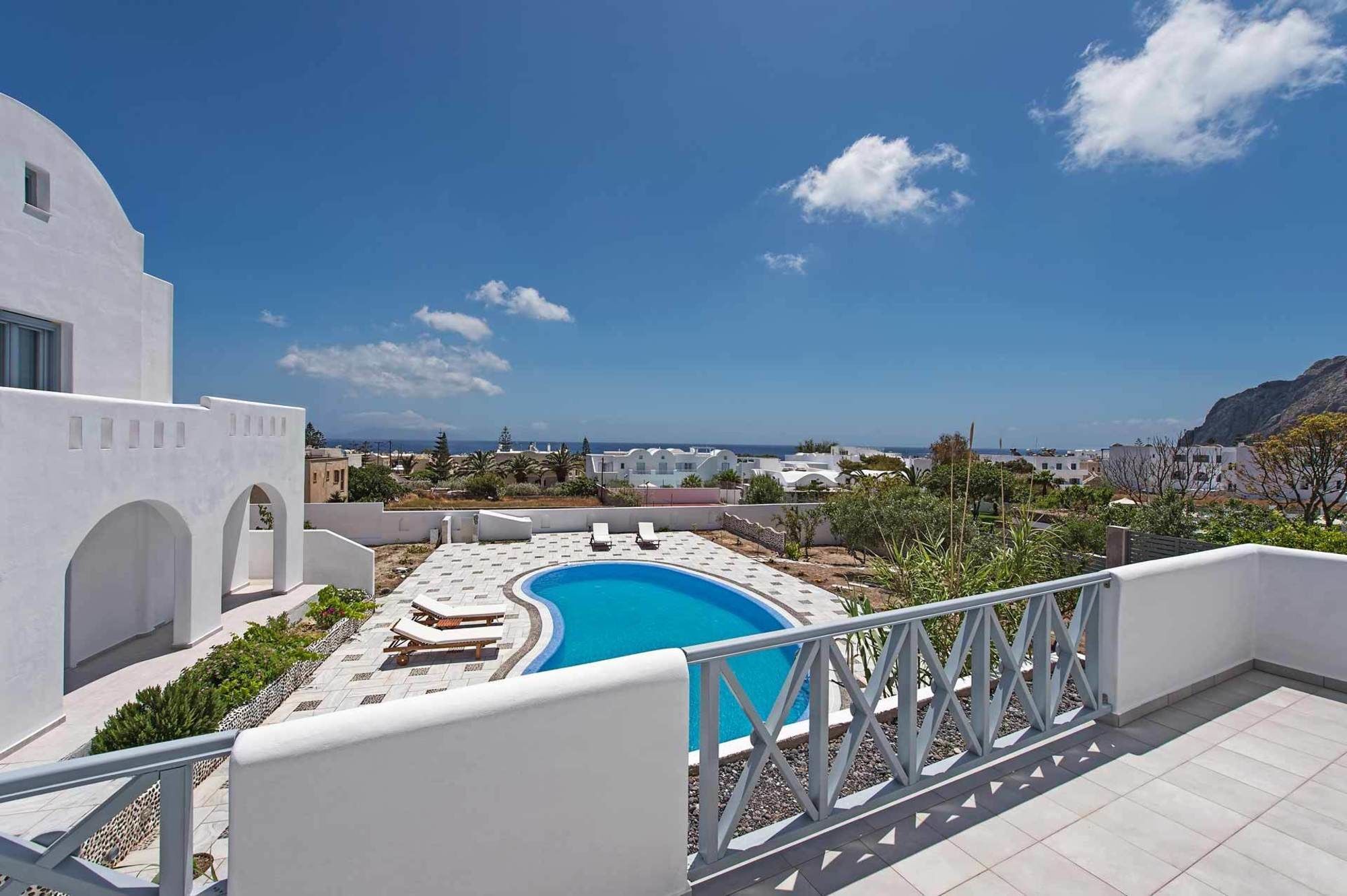 Felicity Villas Santorini Luxury House Kamári المظهر الخارجي الصورة