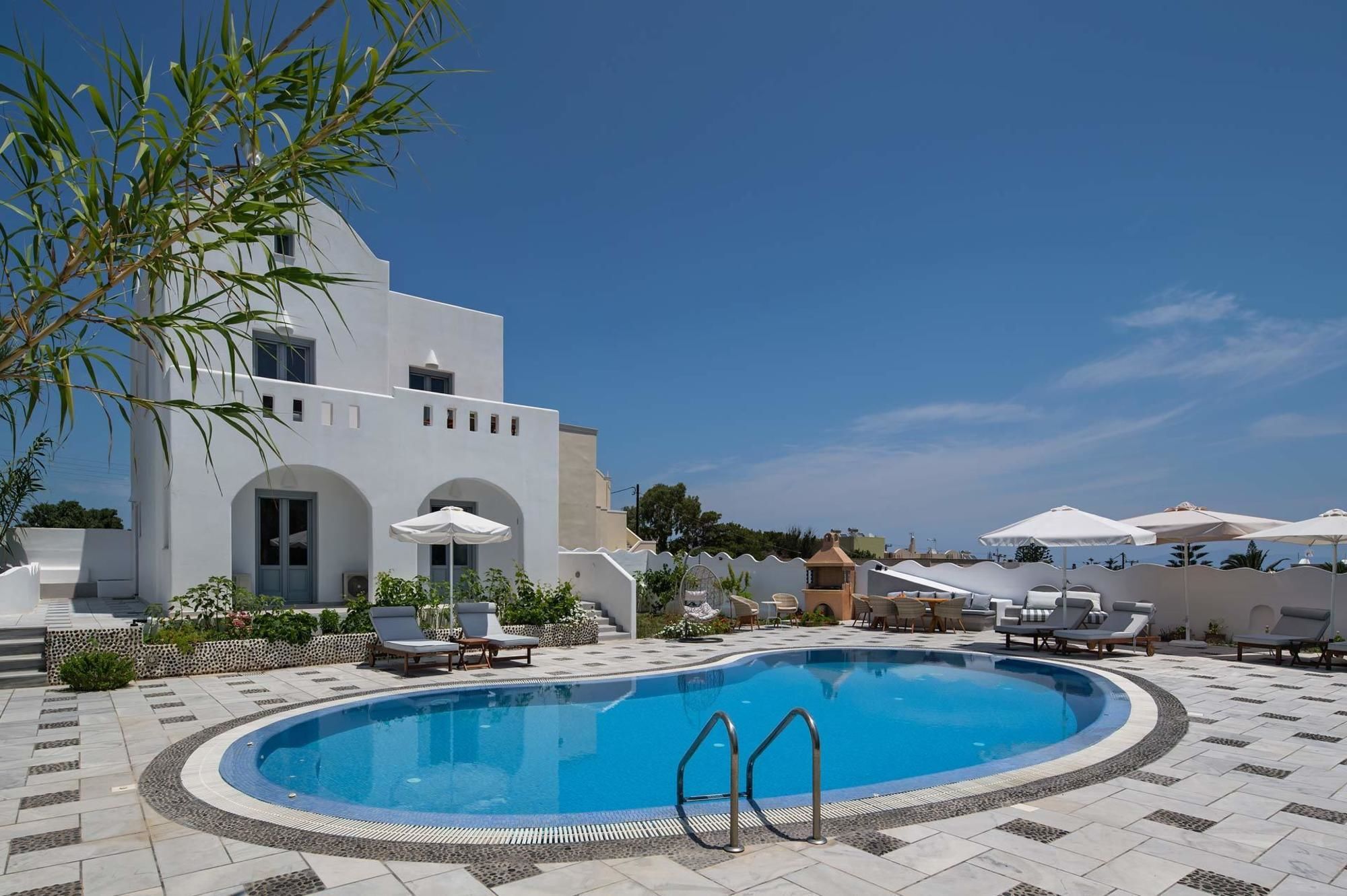 Felicity Villas Santorini Luxury House Kamári المظهر الخارجي الصورة